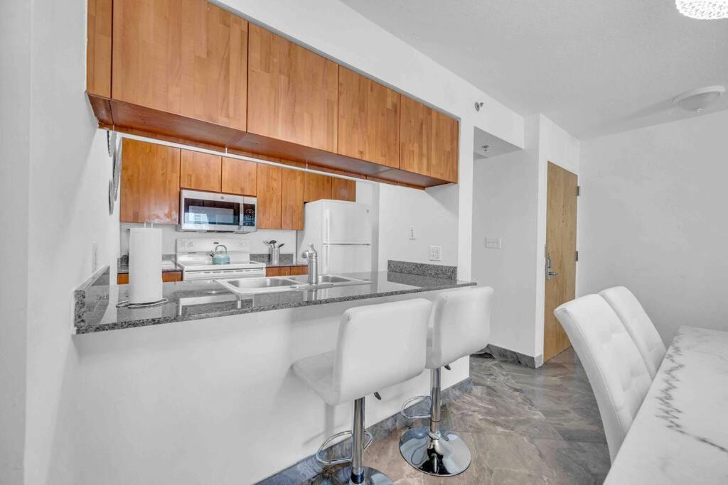 Iconic High Floor 3 Bedrooms In The Heart Of Miami Exteriör bild