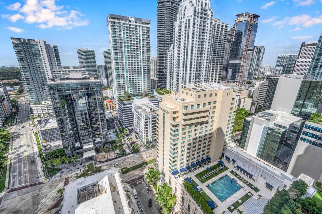 Iconic High Floor 3 Bedrooms In The Heart Of Miami Exteriör bild