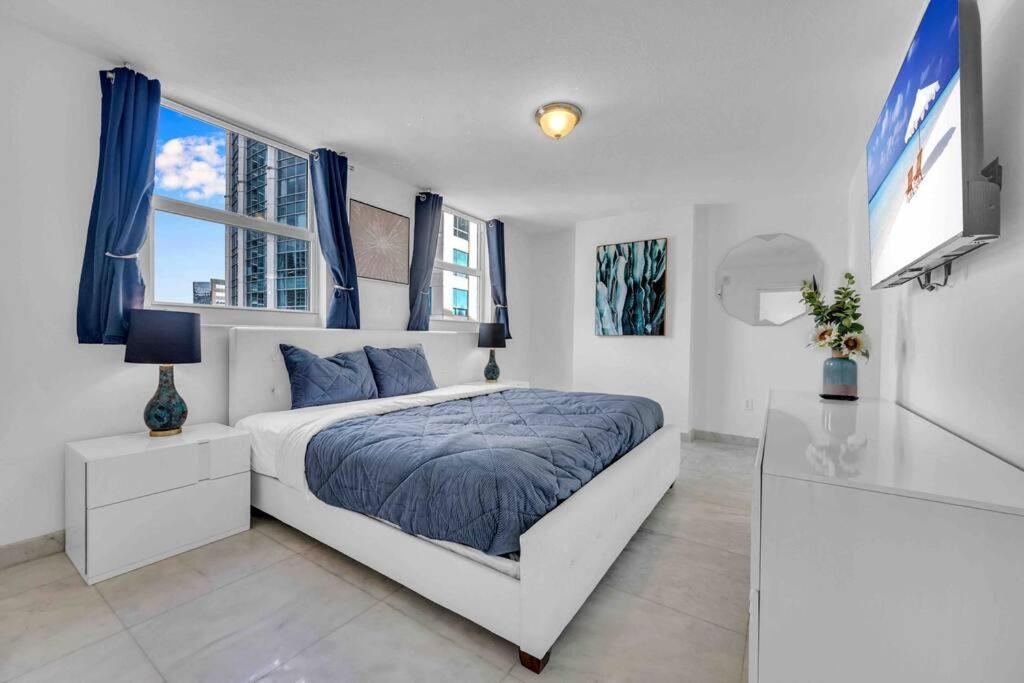 Iconic High Floor 3 Bedrooms In The Heart Of Miami Exteriör bild